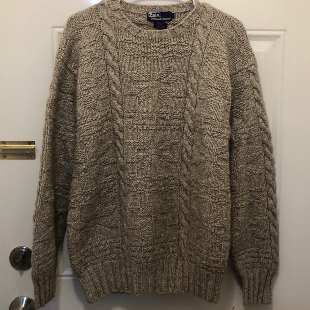 Polo By Ralph Lauren Mens Vintage 1990s Sweater